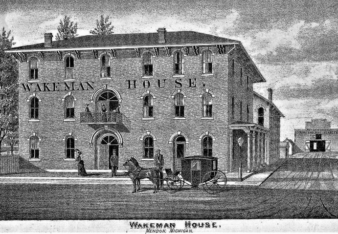 Wakeman House - From St Joseph County Historical Society Of Michigan